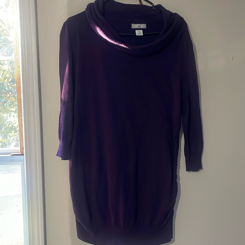Purple Maternity Sweater